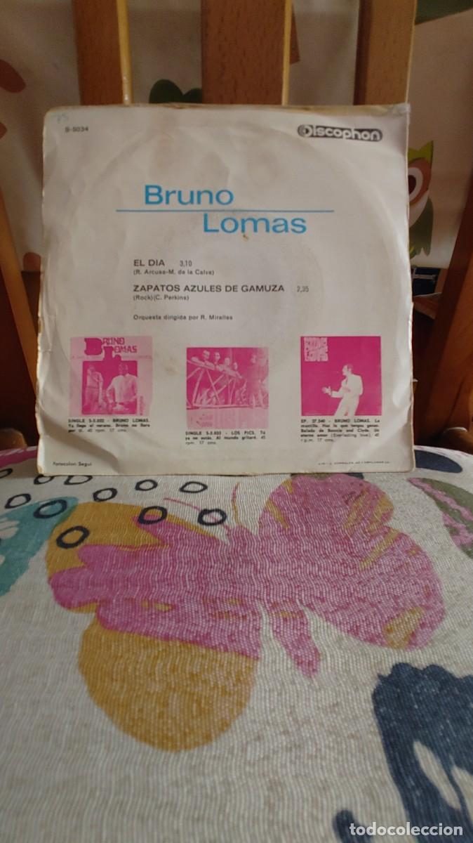Discos de vinilo: BRUNO LOMAS-SINGLE EL DIA - Foto 2