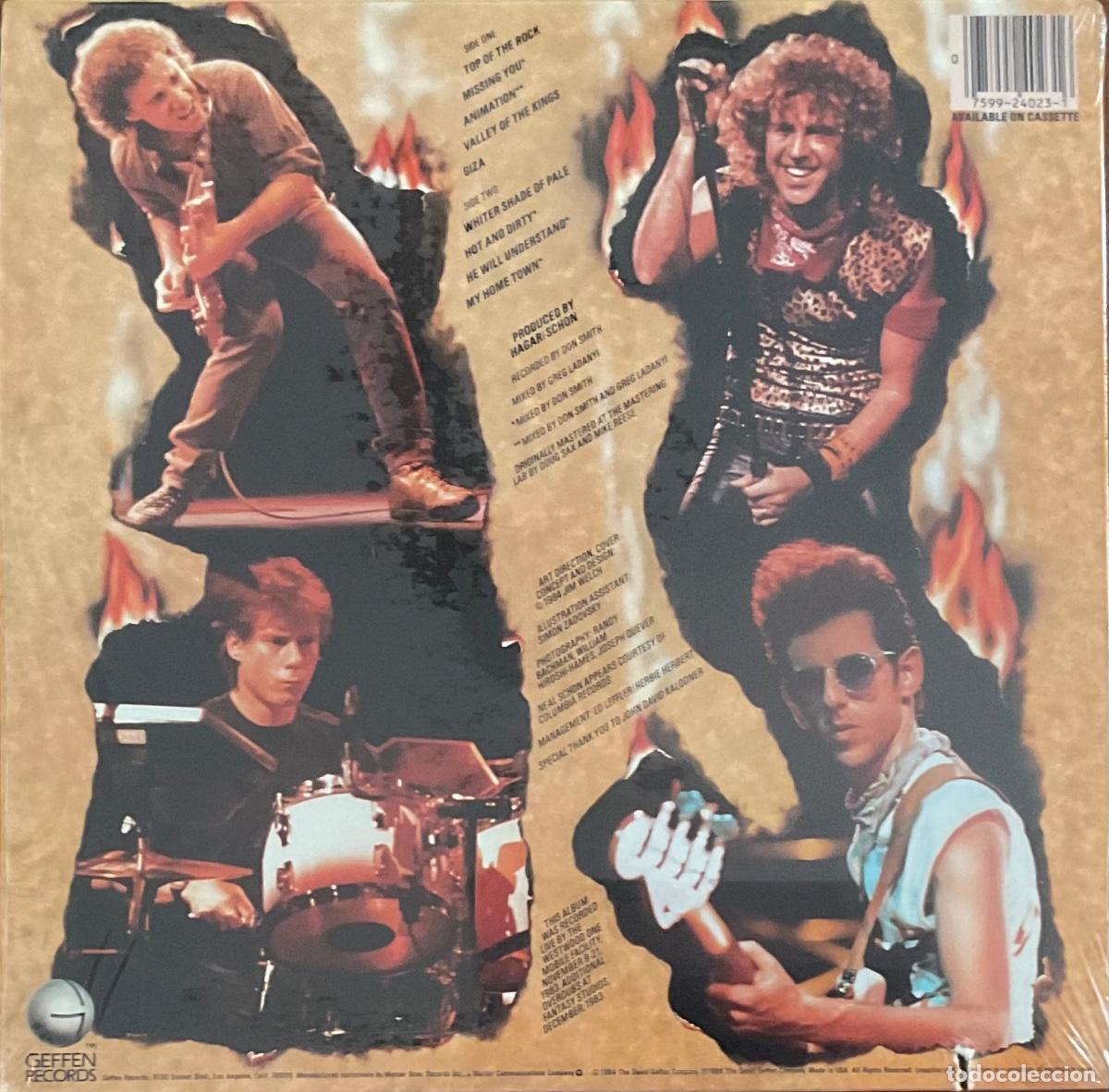 Discos de vinilo: HAGAR SCHON AARONSON SHRIEVE - THROUGH THE FIRE - Foto 2