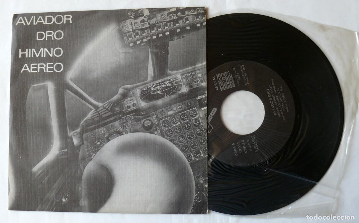 Discos de vinilo: Aviador Dro - Himno aereo - Single - Foto 1