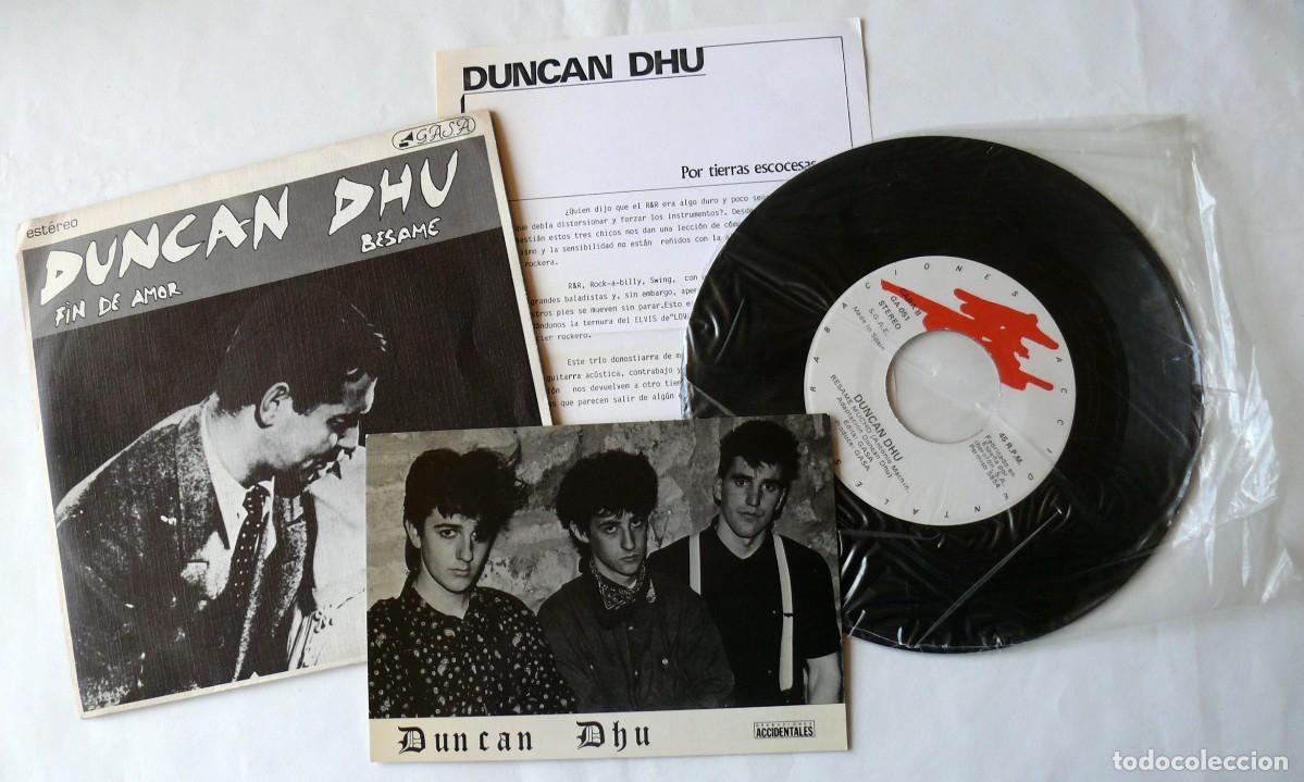 Discos de vinilo: Duncan Dhu - Fin de amor - Single - Foto 1