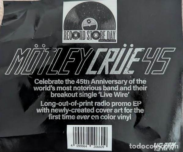 Discos de vinilo: M&ouml;tley Cr&uuml;e &ndash; Live Wire lp - Foto 3