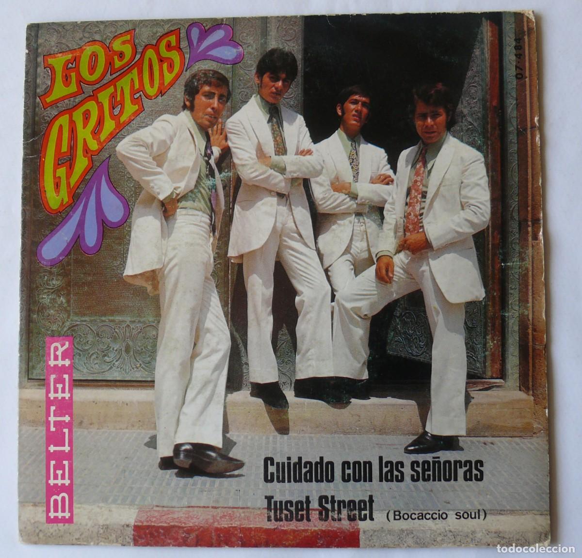 Discos de vinilo: Los Gritos - Cuidado con las Se&ntilde;oras - Single - Foto 1