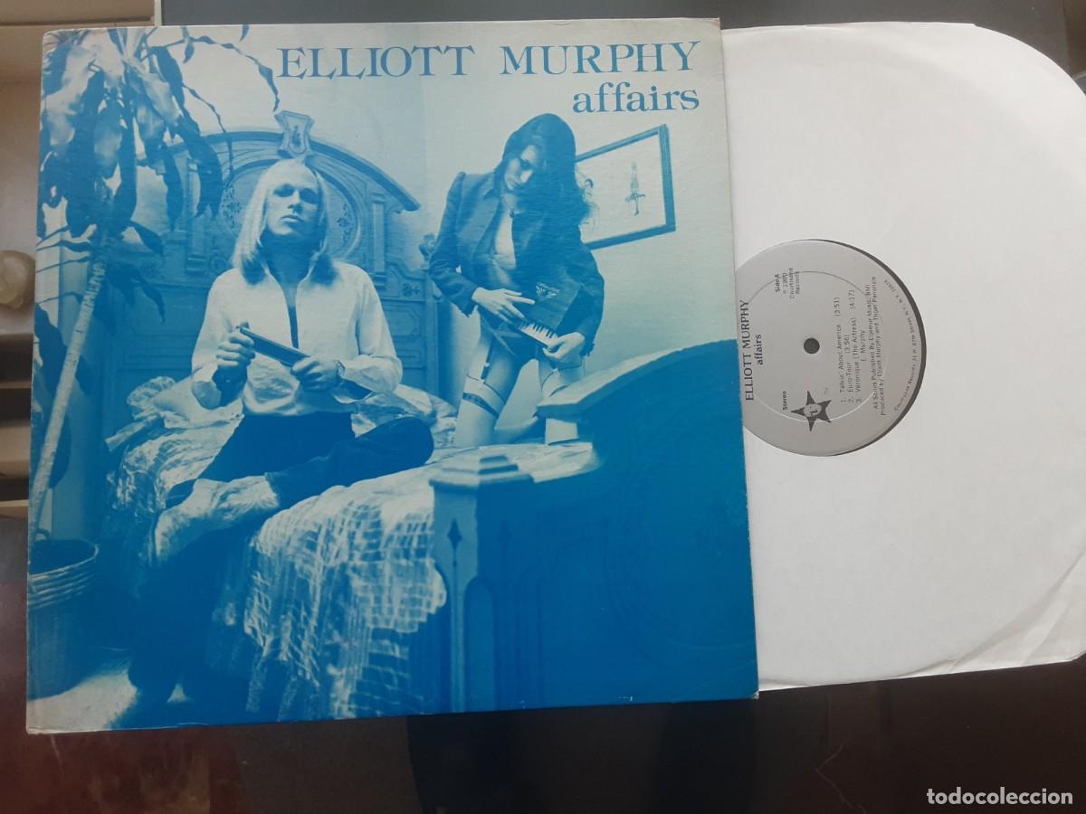 Discos de vinilo: Mini LP ELLIOT MURPHY. AFFAIRS, original USA - Foto 1