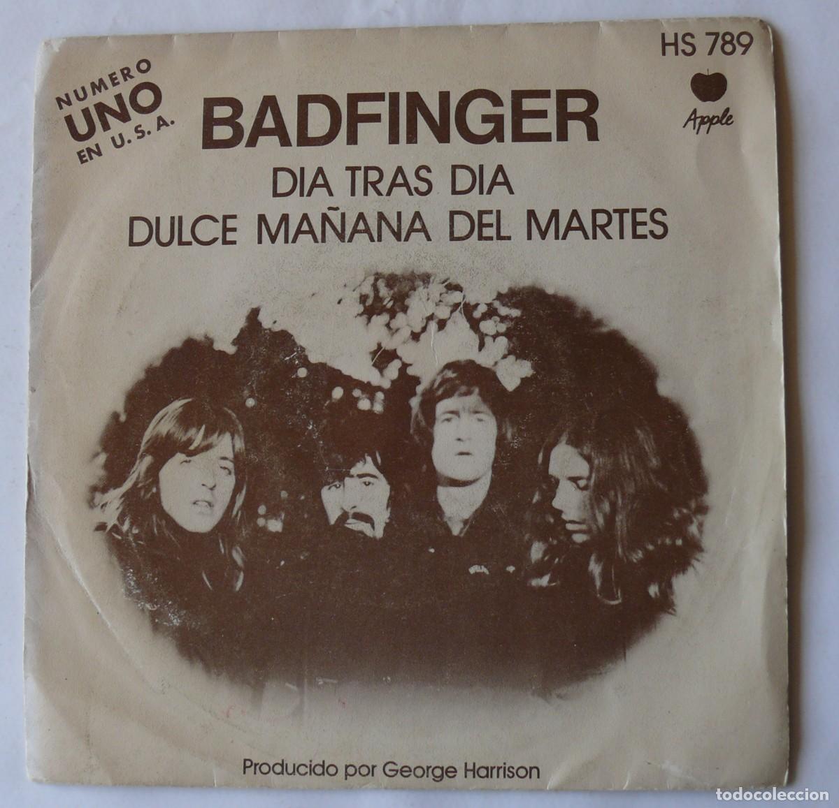 Discos de vinilo: Badfinger - Dia tras dia - Single - Foto 1
