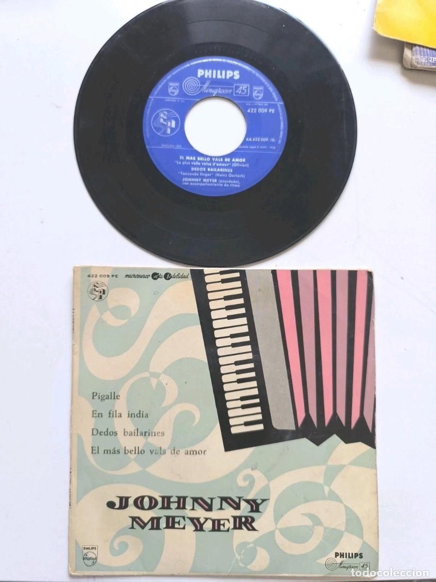 Discos de vinilo: Vinilo 7&rdquo;-johnny Meyer 1958 Env&iacute;o Certificado - Foto 1