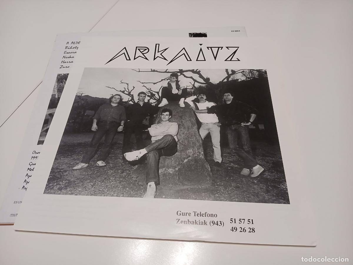 Discos de vinilo: Arkaitz &ndash; Zuenzat- (1991) LP disco vinilo - Foto 6