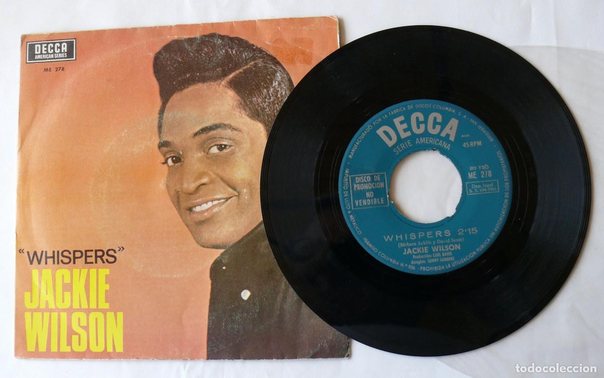 Discos de vinilo: Jackie Wilson - Whispers - Single - Foto 1