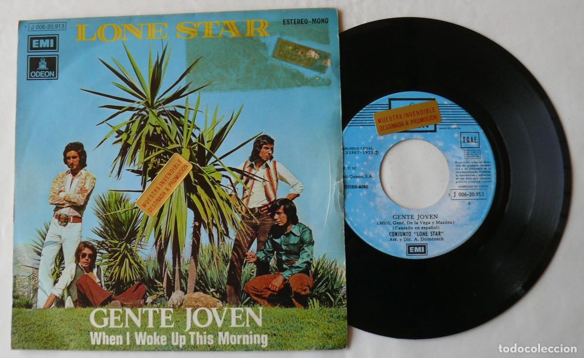 Discos de vinilo: Lone Star - Gente Joven - Single - Foto 1