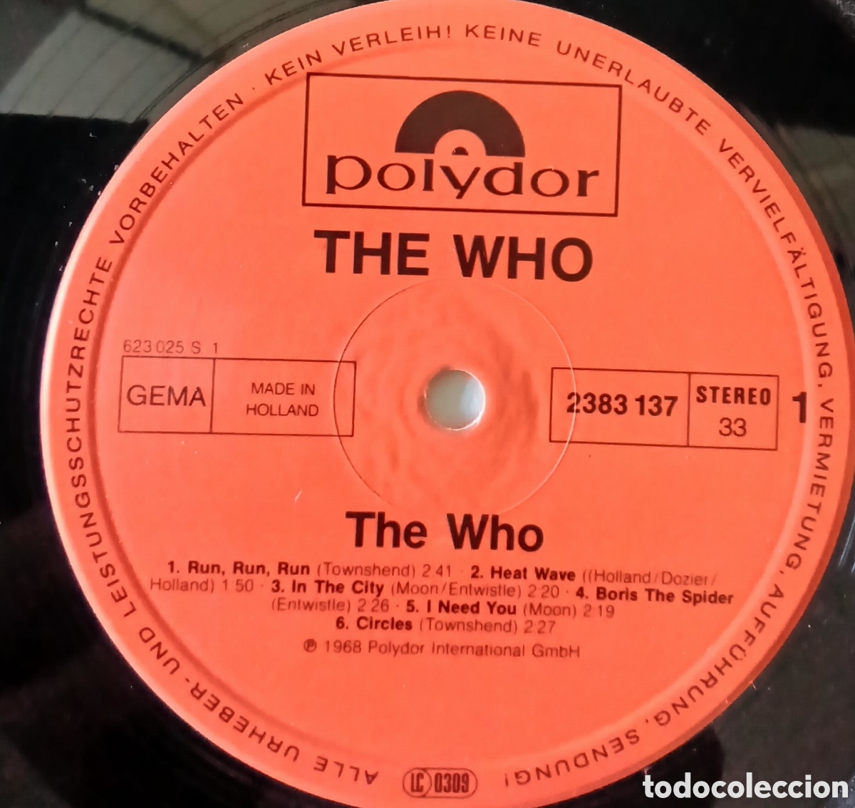 Discos de vinilo: THE WHO /// HOLANDA. Vg++ - Foto 2