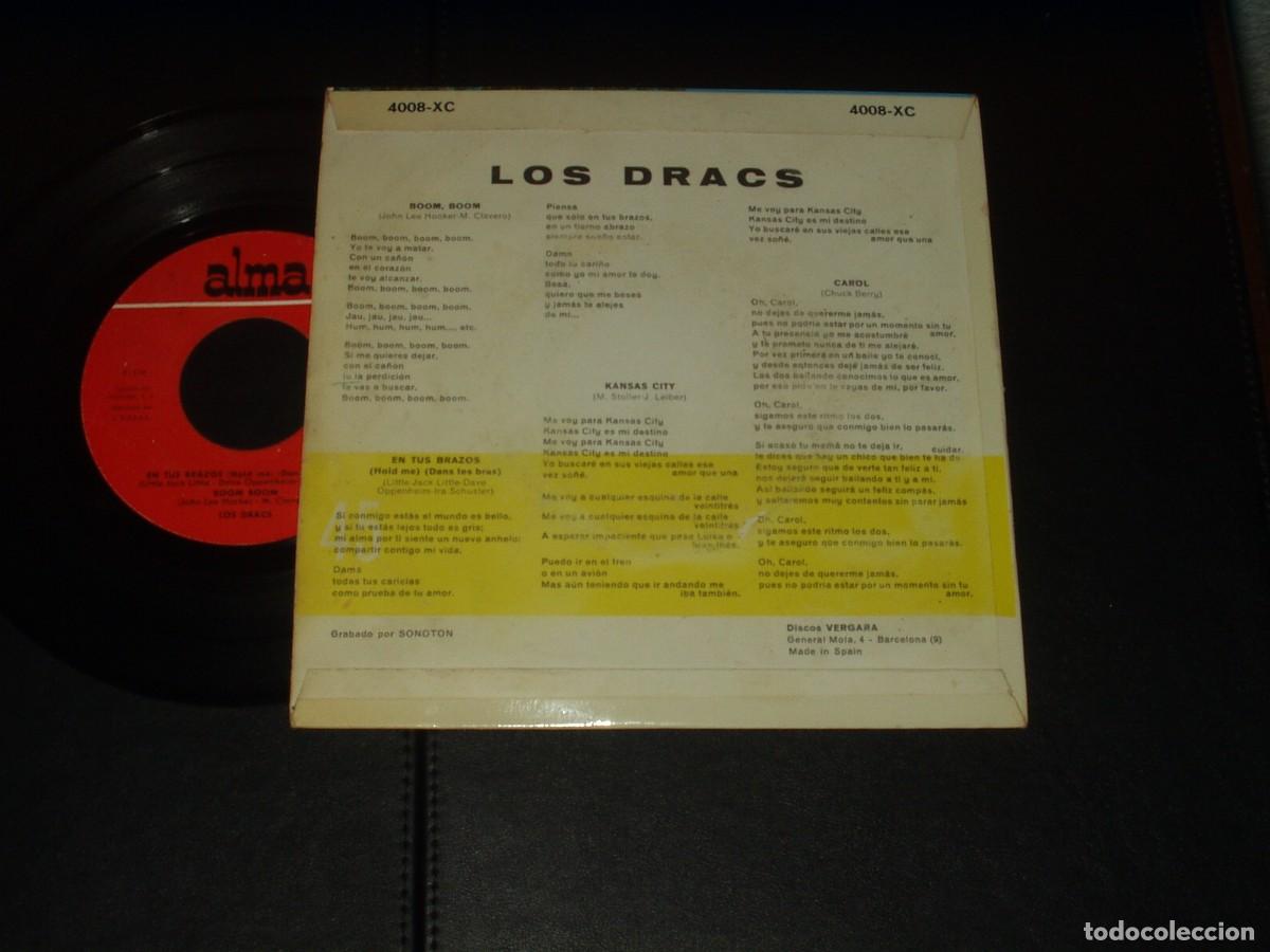 Discos de vinilo: DRACS EP BOOM BOOM +3 - Foto 2