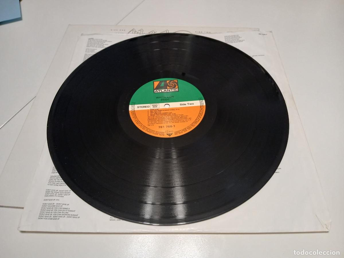 Discos de vinilo: White Lion &ndash; Pride- (1987) LP disco vinilo - Foto 4