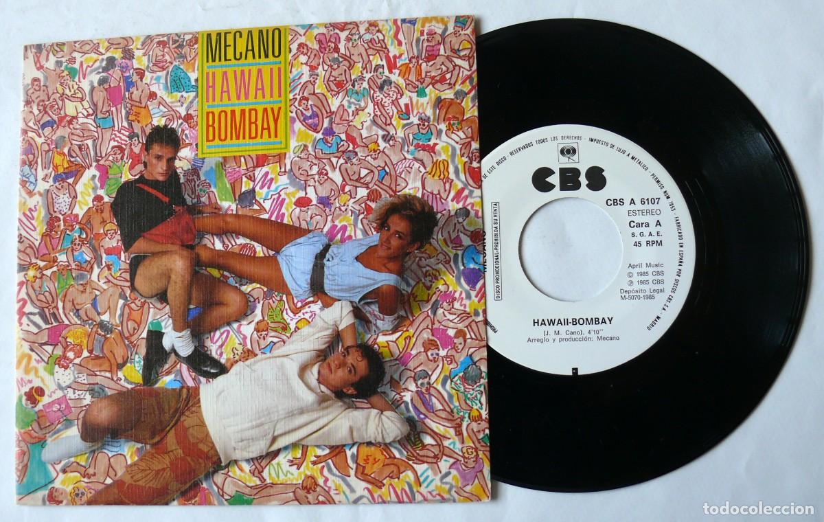 Discos de vinilo: Mecano - Hawaii Bombay - Single - Foto 1