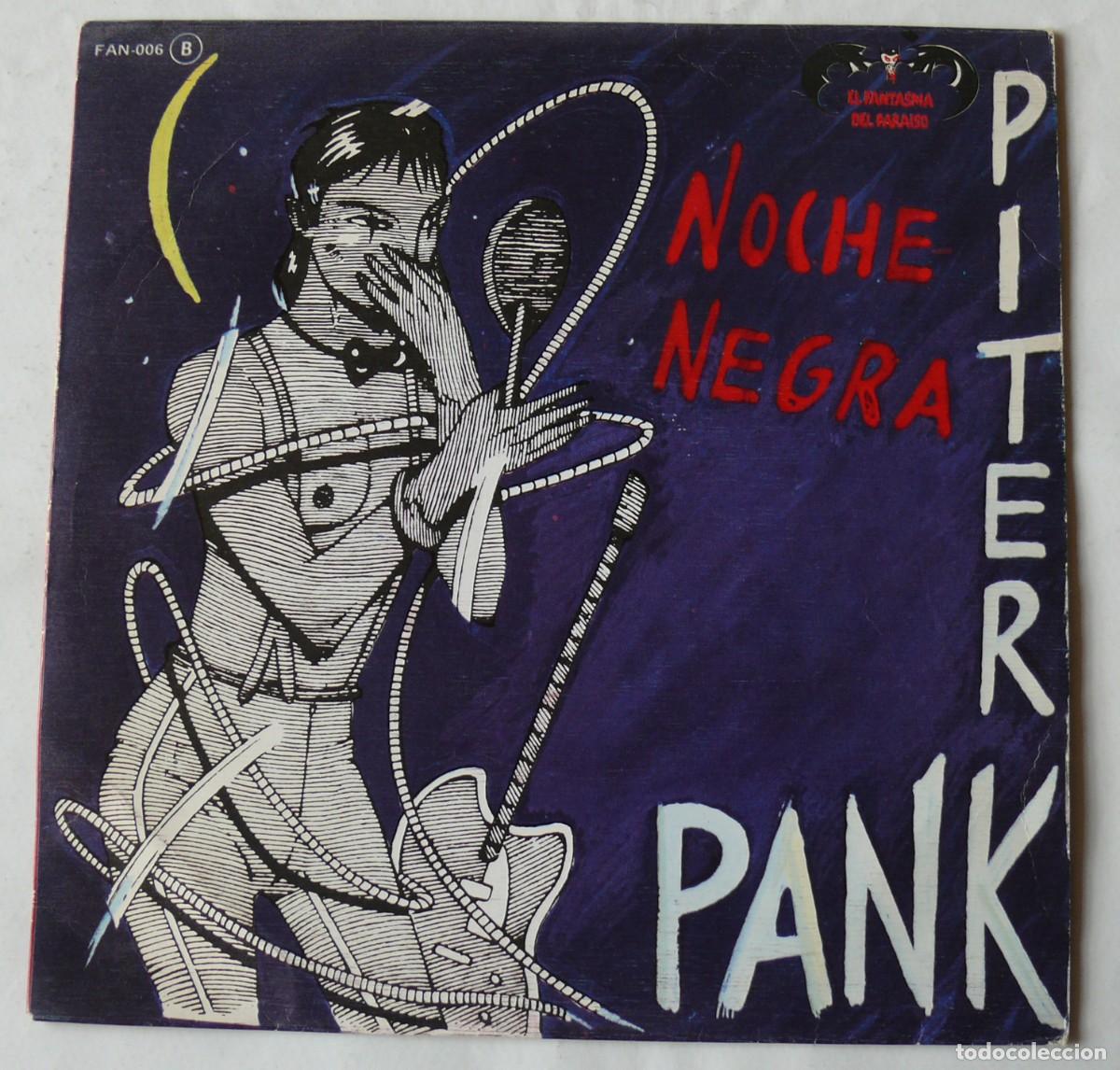Discos de vinilo: Piter Pank - Noche negra - Single - Foto 1