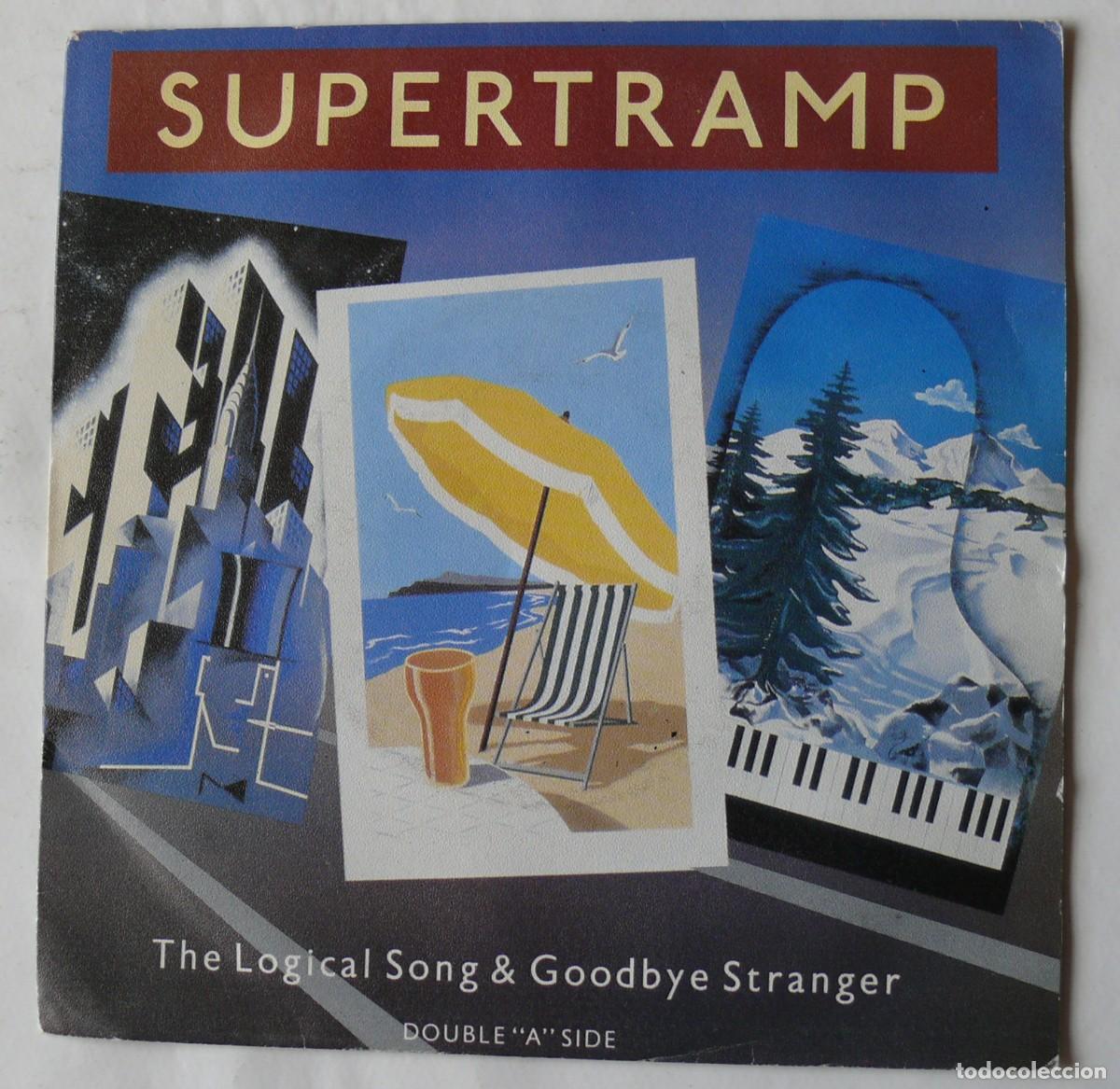 Discos de vinilo: Supertramp - The logical song & Goodebye dtranger - Single - Foto 1