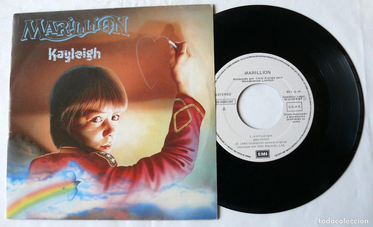 Discos de vinilo: Marillion - Kayleigh - Single - Foto 1