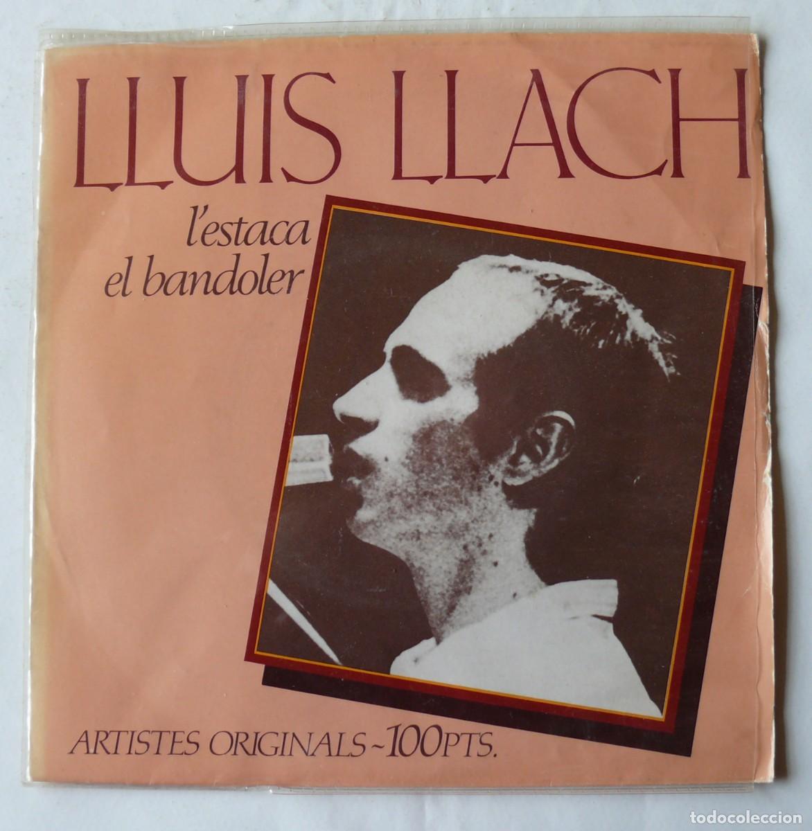 Discos de vinilo: Lluis Llach - Lestaca - El bandoler - Single - Foto 1