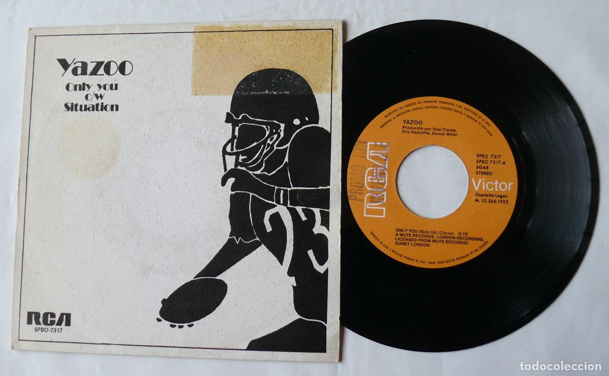 Discos de vinilo: Yazoo - Only You - Single - Foto 1