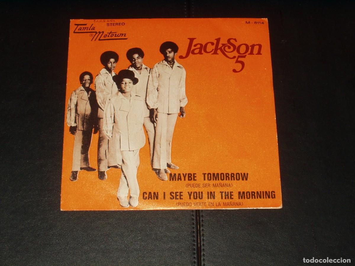 Discos de vinilo: JACKSON 5 SINGLE MAYBE TOMORROW - Foto 1