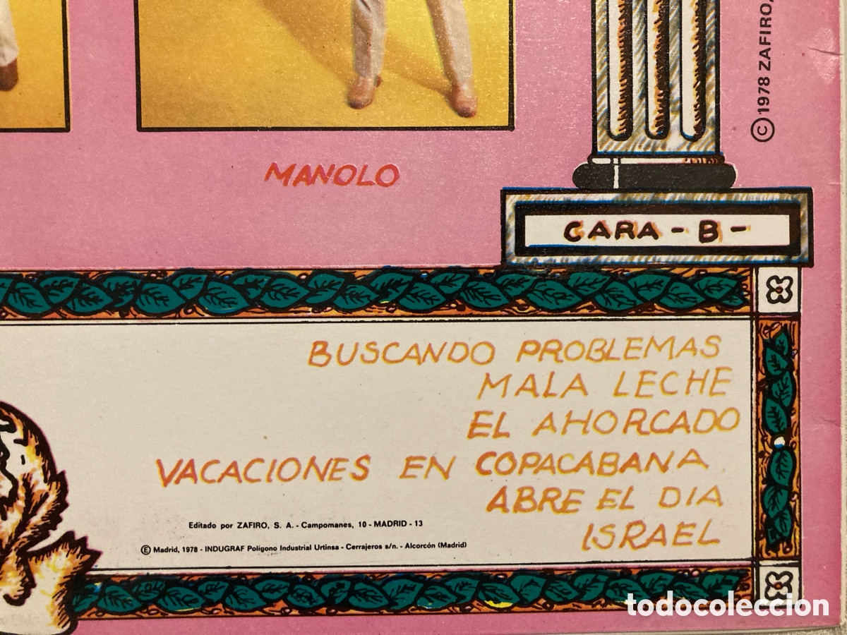 Discos de vinilo: Tequila - Matricula de honor 1978 - Foto 4
