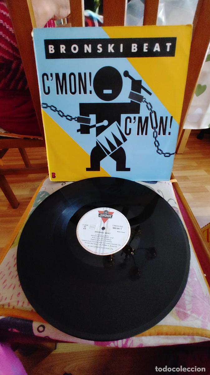 Discos de vinilo: BRONSKI BEAT-MAXI CMON CMON - Foto 1