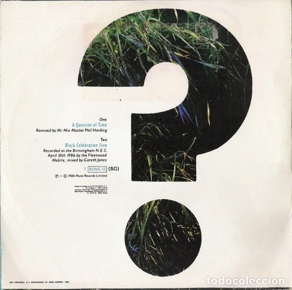 Discos de vinilo: Depeche Mode &ndash; A Question Of Time - Foto 2