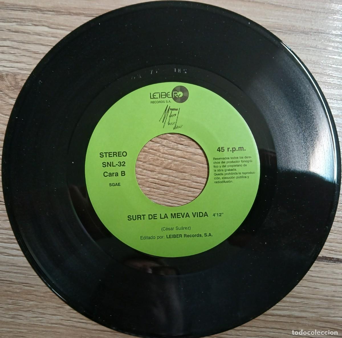 Discos de vinilo: DISCO VINILO SINGLE MEL (HO SE TOT DE TU) - Foto 4