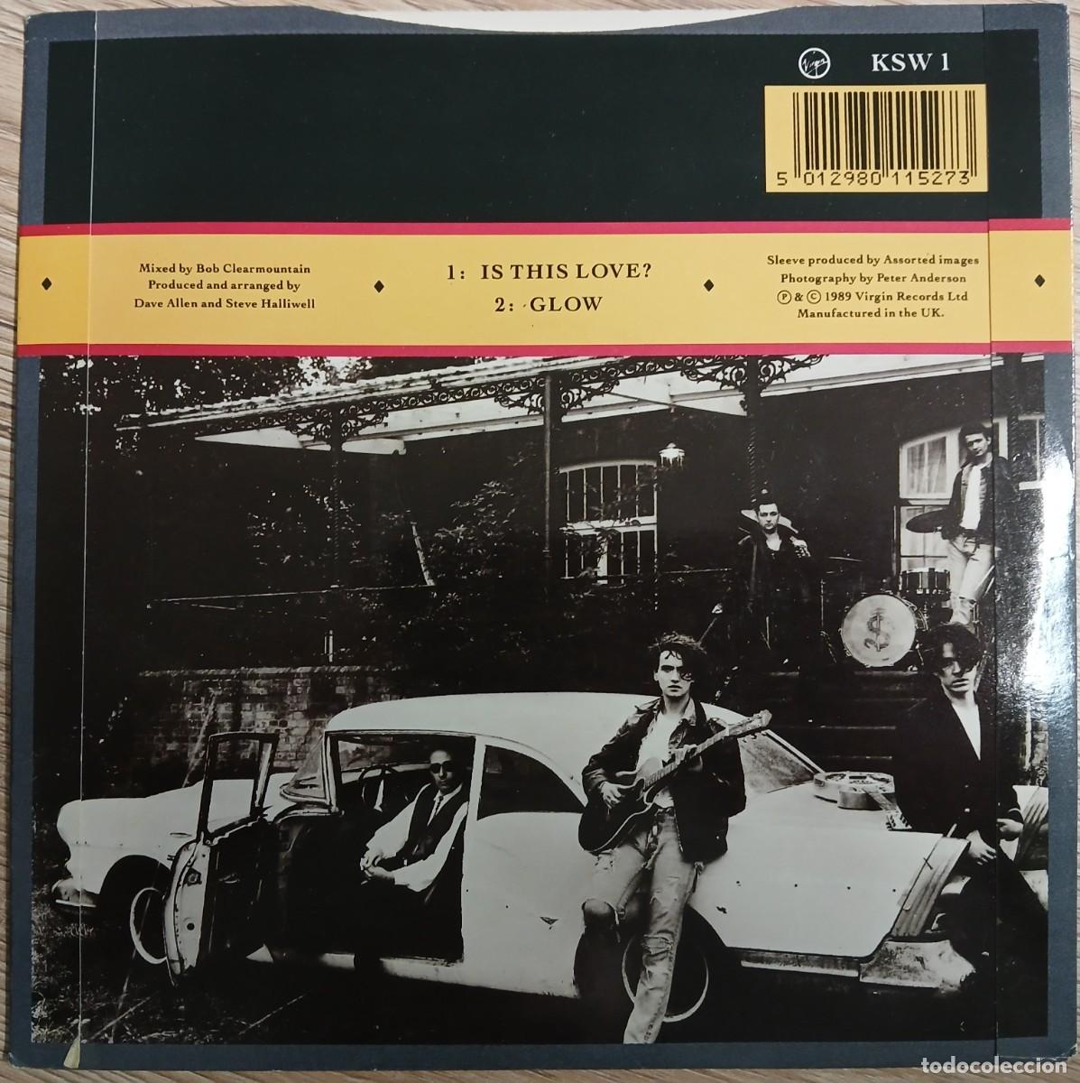 Discos de vinilo: DISCO VINILO SINGLE KING SWAMP (IS THIS LOVE) - Foto 2