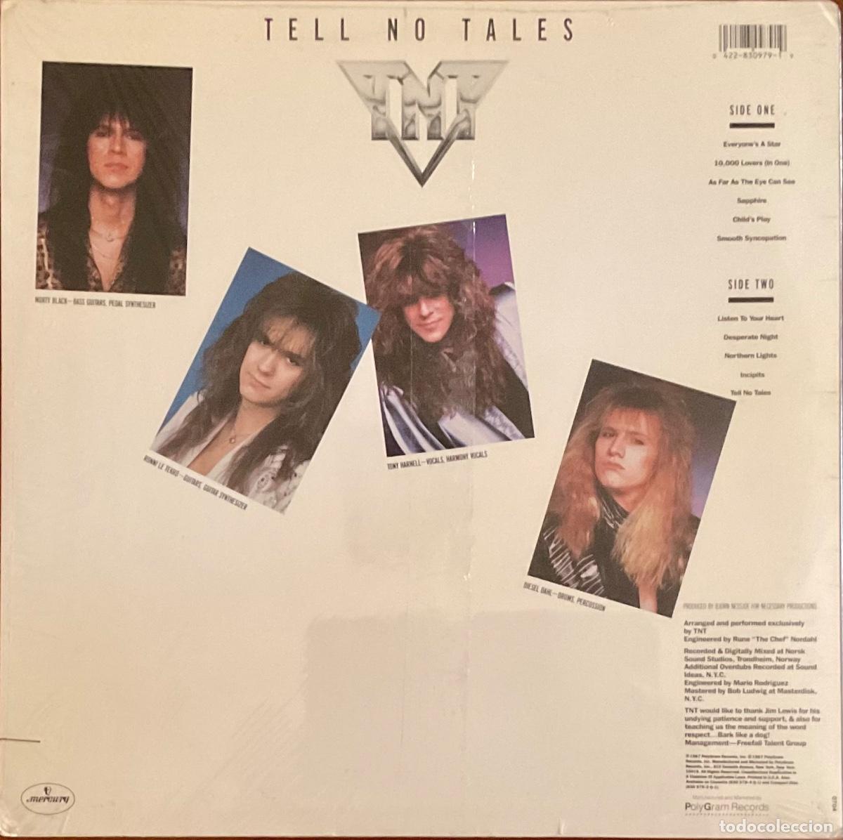 Discos de vinilo: TNT &mdash;&mdash; TELL NO TALES - Foto 2