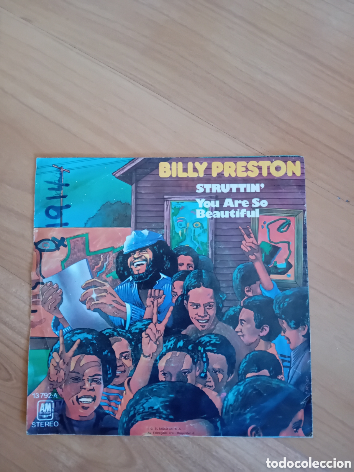 Discos de vinilo: BILLY PRESTON. STRUTTIN - Foto 2