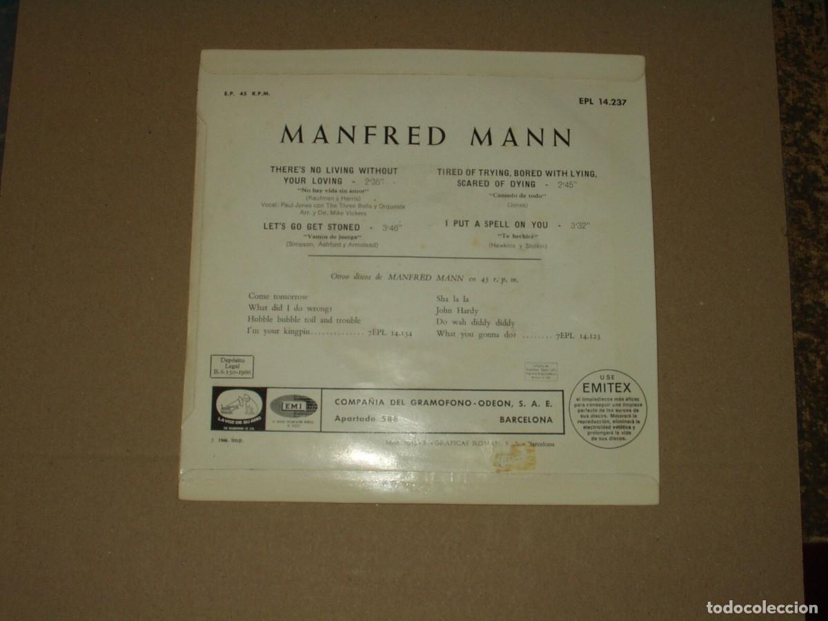Discos de vinilo: MANFRED MANN EP THE FIVE FACES OF..... - Foto 2