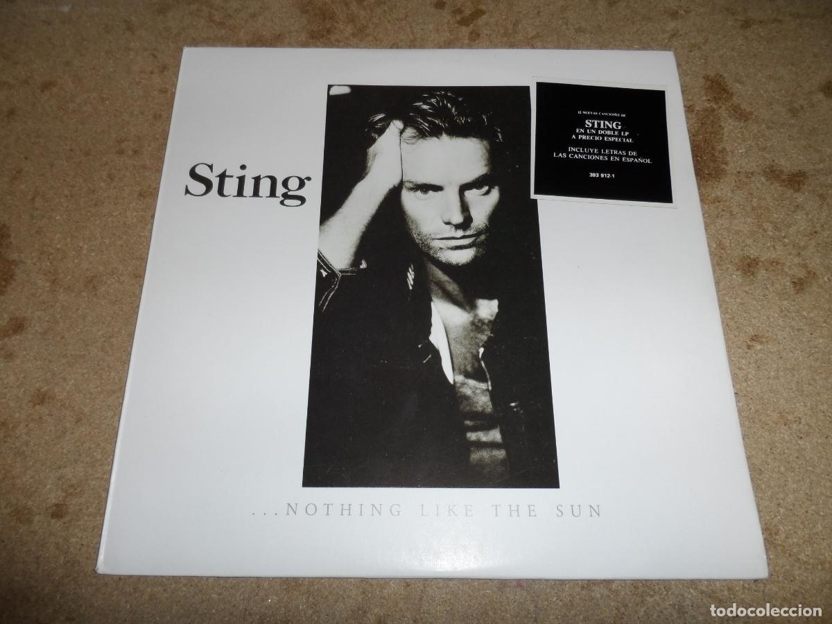 Discos de vinilo: Sting &lrm;&ndash; ...Nothing Like The Sun (SPAIN 1987) (2 LPS)