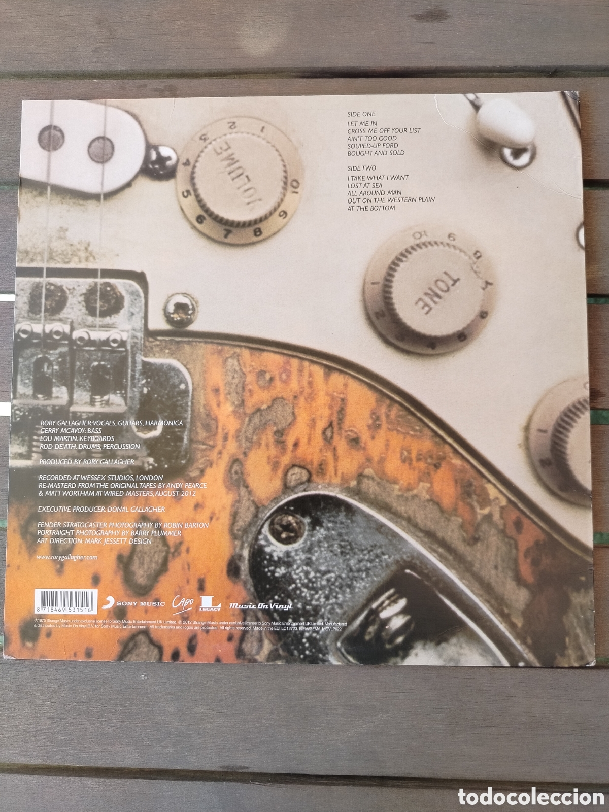 Discos de vinilo: Rory Gallagher LP 2012 - Foto 2