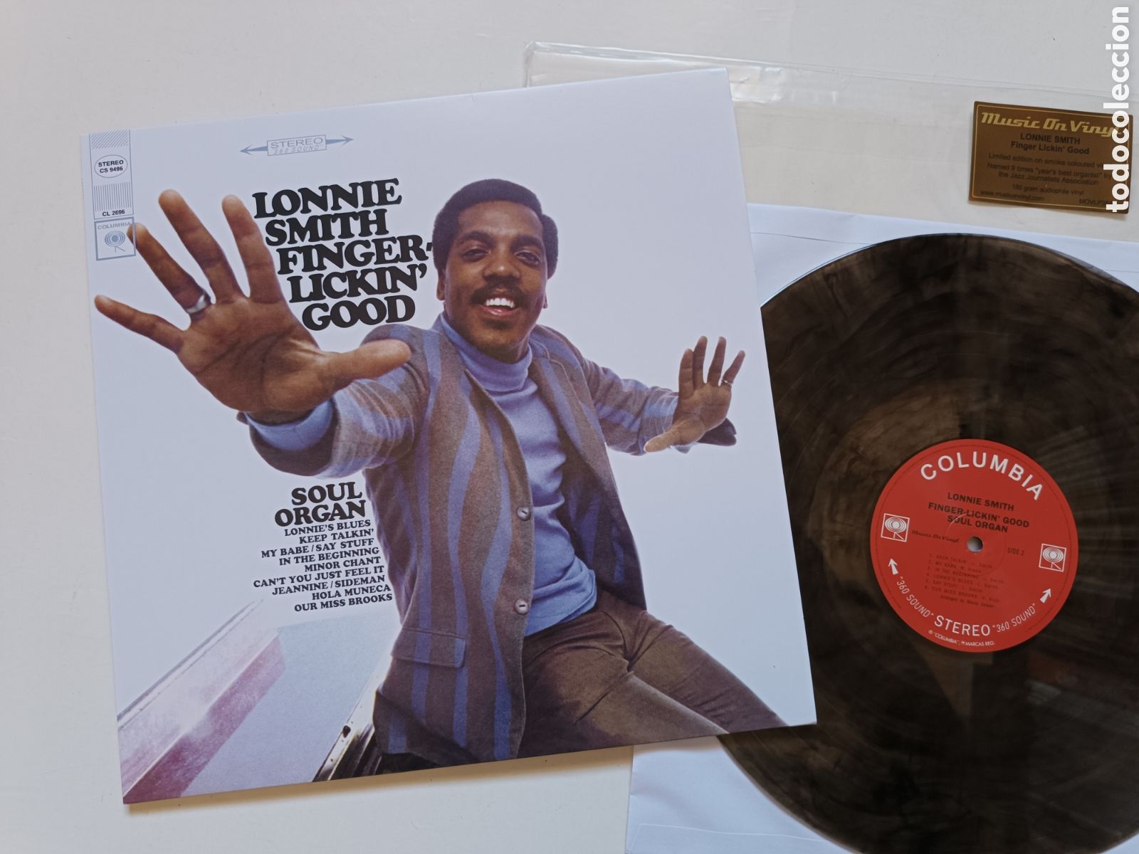 Discos de vinilo: LP: LONNIE SMITH - Finger Lickin' Good Soul Organ (1967) (MOV, 2024) - Hammond B3 Mod Jazz -