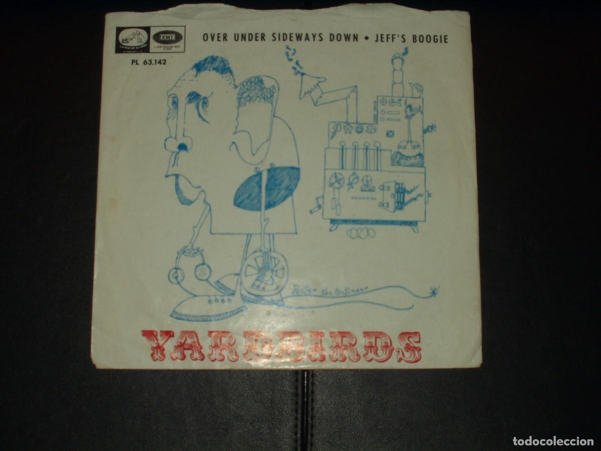 Discos de vinilo: YARDBIRDS SINGLE OVER UNDER SIDEWAYS DOWN - Foto 1