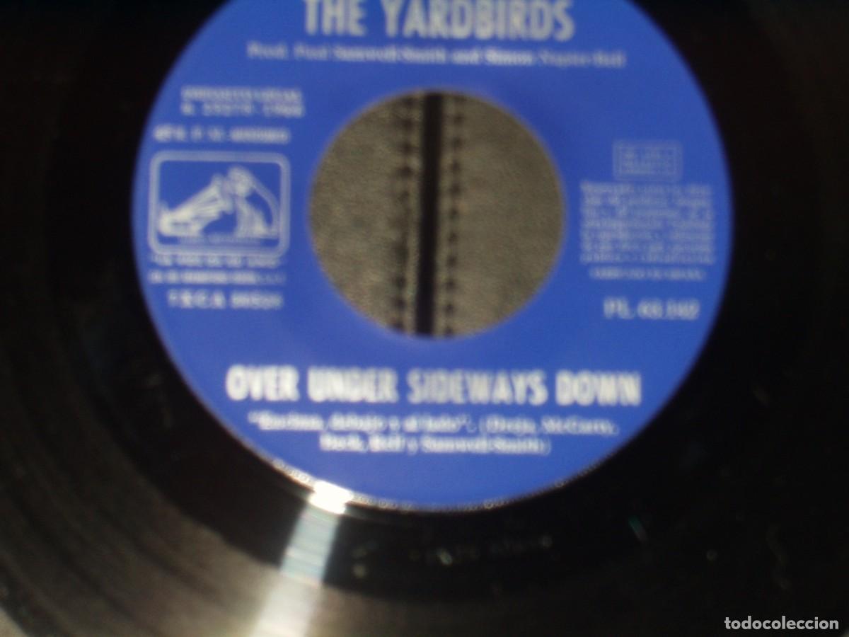 Discos de vinilo: YARDBIRDS SINGLE OVER UNDER SIDEWAYS DOWN - Foto 3