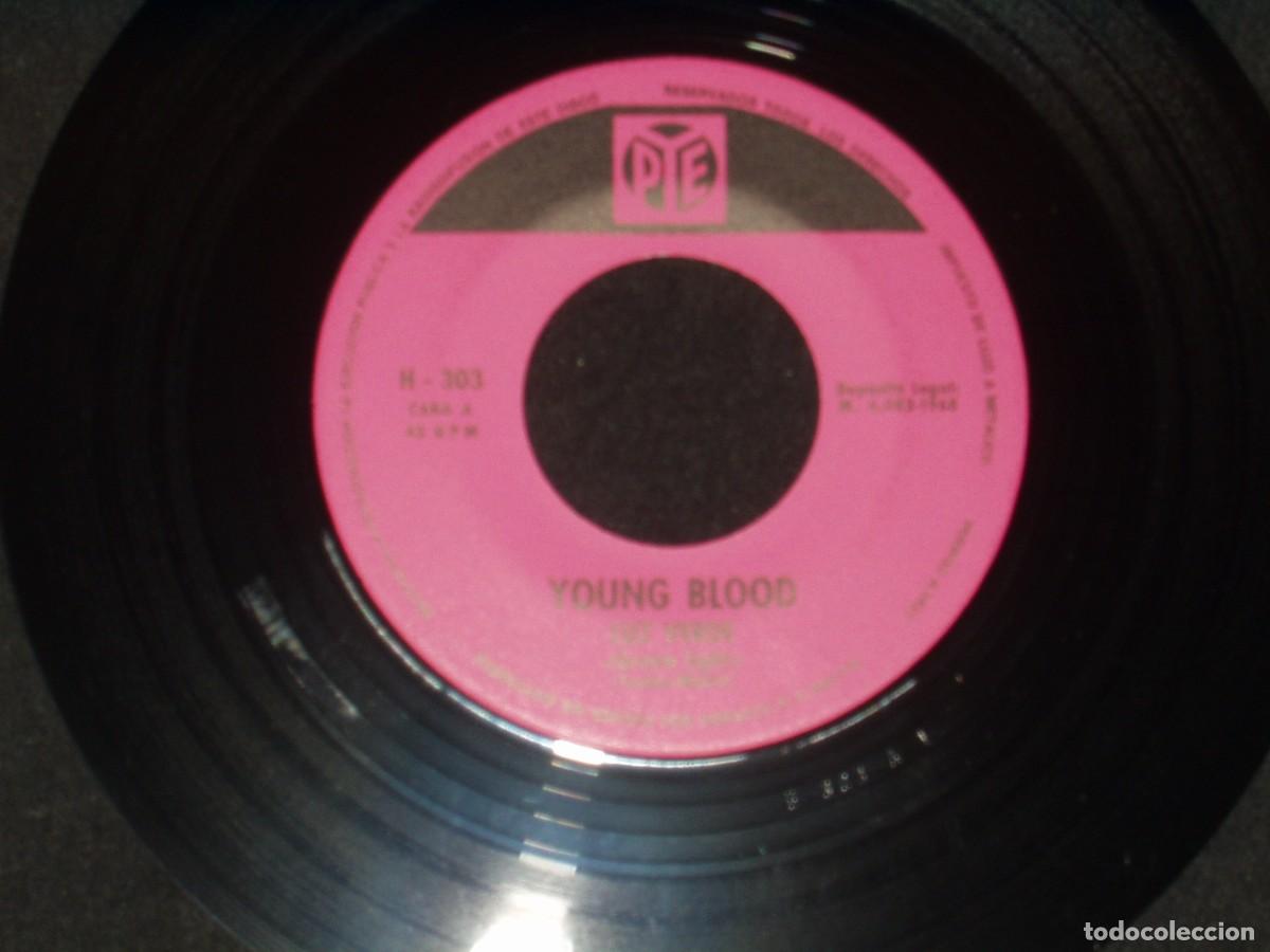 Discos de vinilo: YOUNG BLOOD SINGLE LUZ VERDE - Foto 3