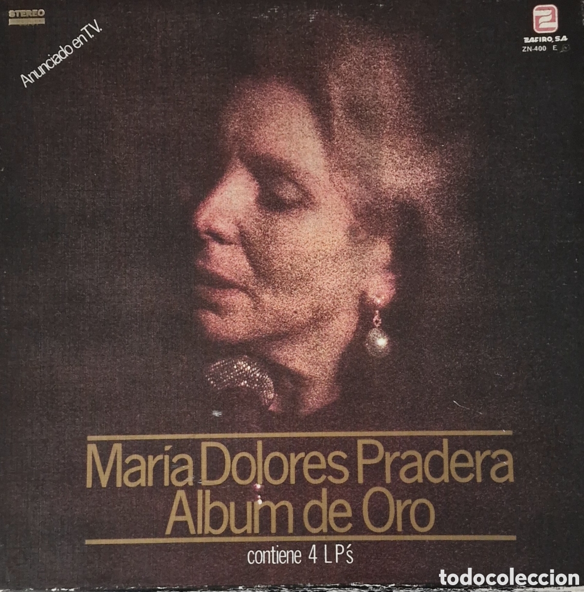 Discos de vinilo: 4 lps. Maria Dolores Pradera. &Aacute;lbum de oro