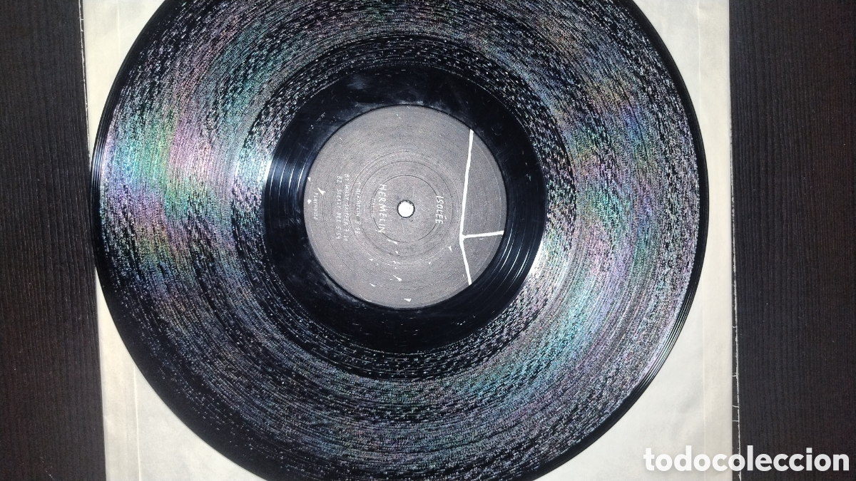 Discos de vinilo: Isol&eacute;e Hermelin Disco 45 rpm - Foto 4