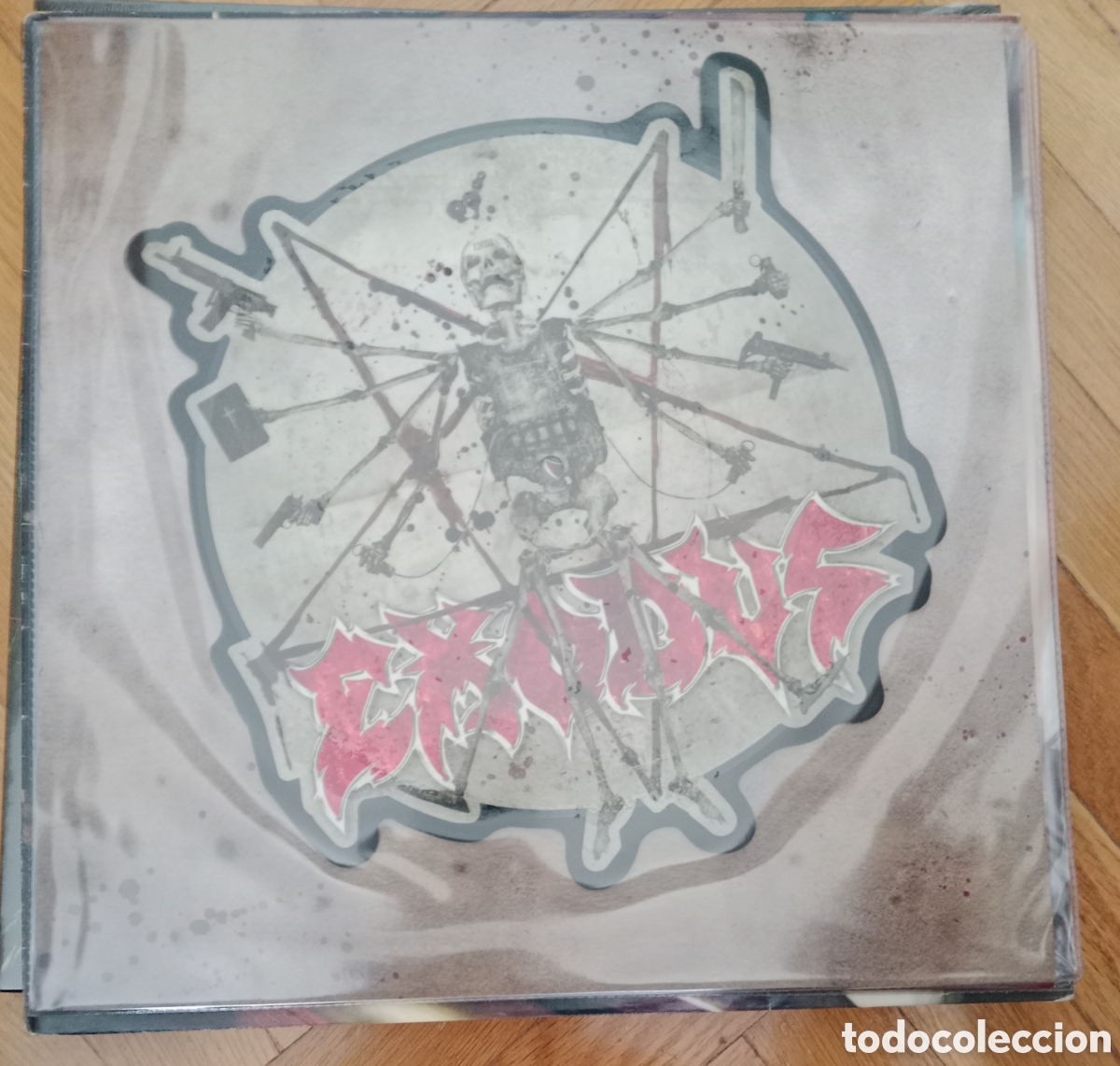 Discos de vinilo: Exodus - Downfall shaped single - Foto 1