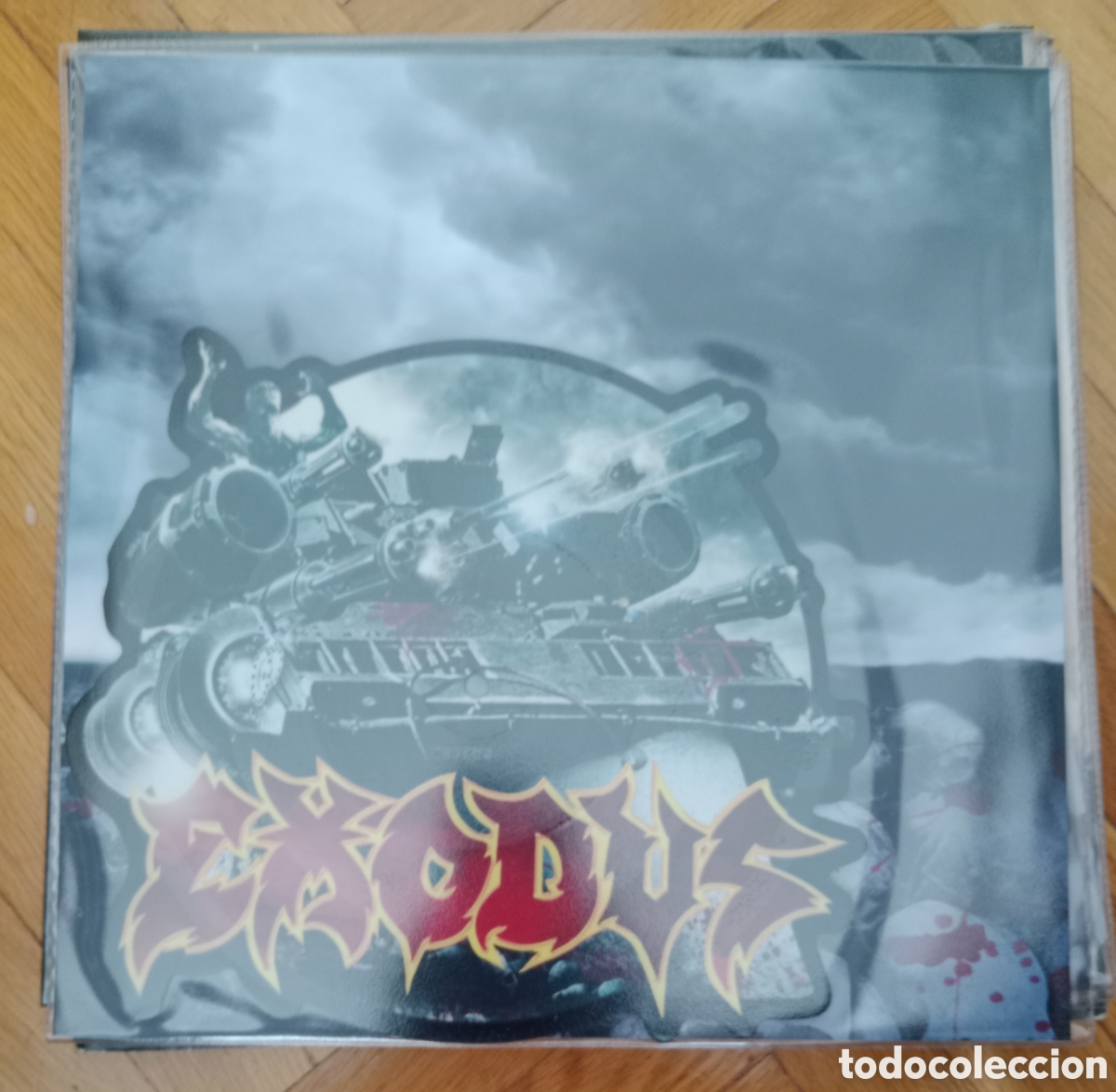 Discos de vinilo: Exodus - Shadder to think single shaped - Foto 1