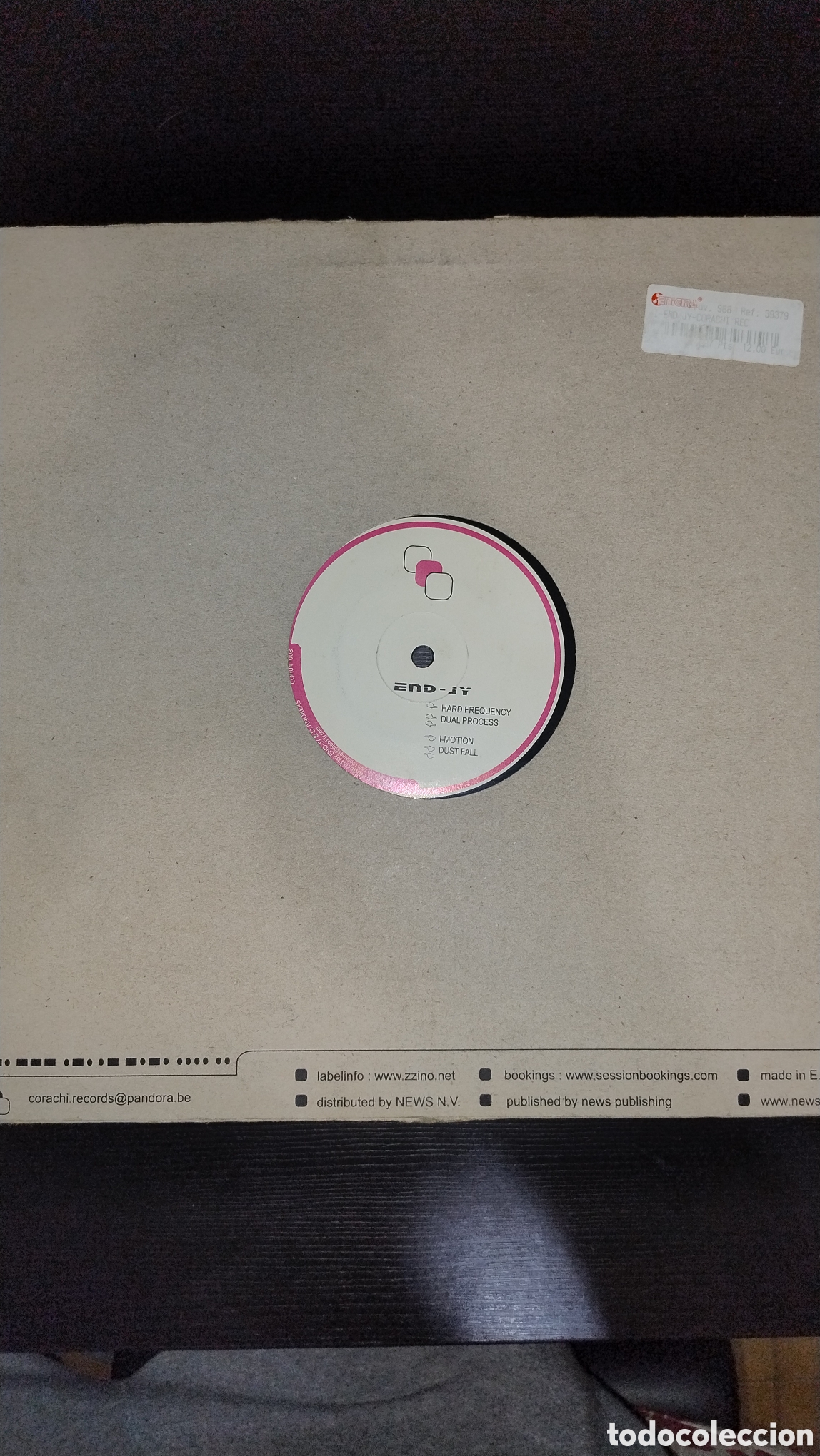 Discos de vinilo: Corachi records END-JY disco EPs - Foto 2