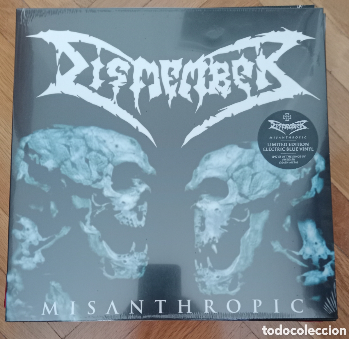 Discos de vinilo: Dismember - Misanthropic LP azul - Foto 1