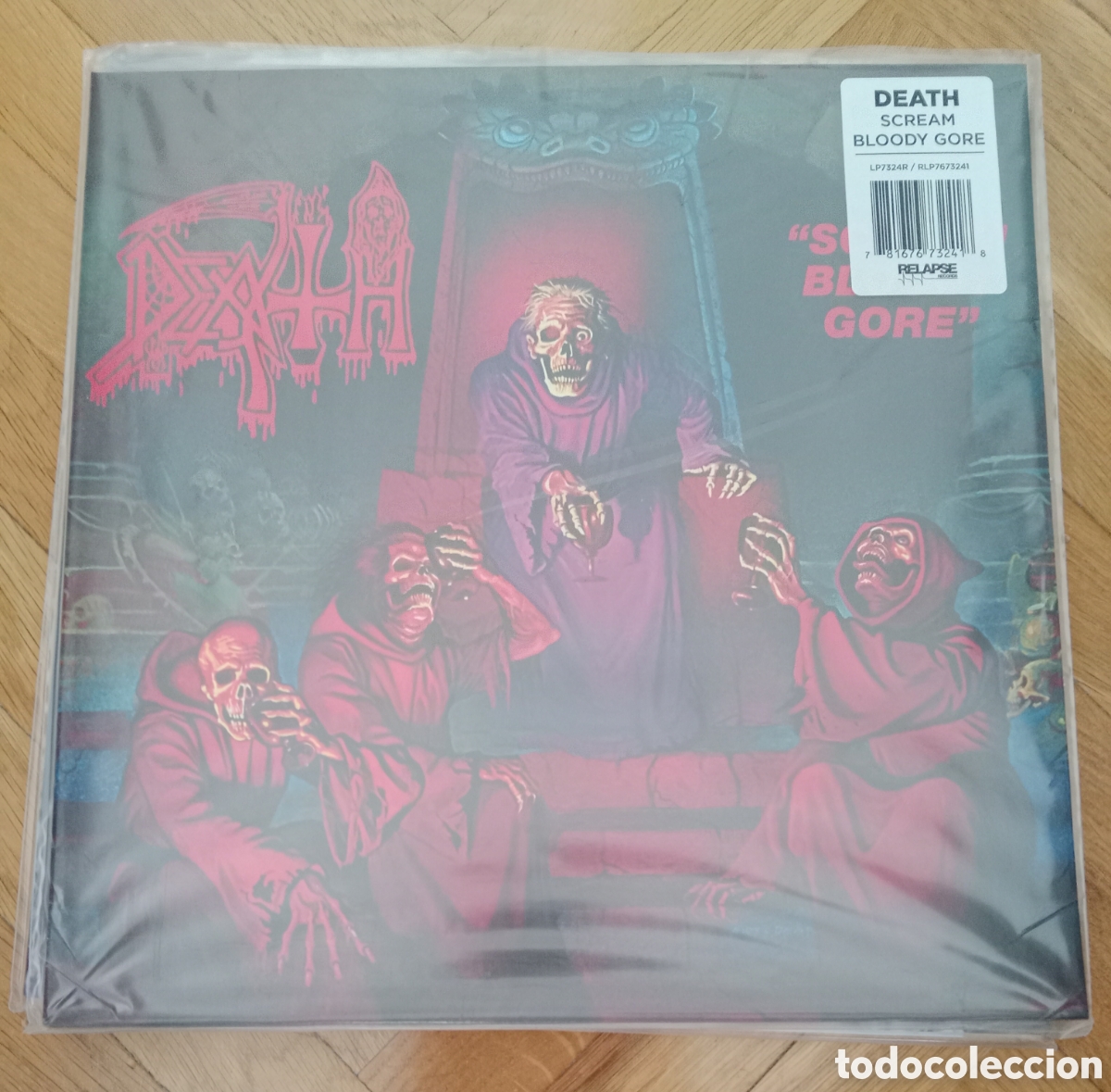 Discos de vinilo: Death - Scream bloody... Lp nuevo - Foto 1