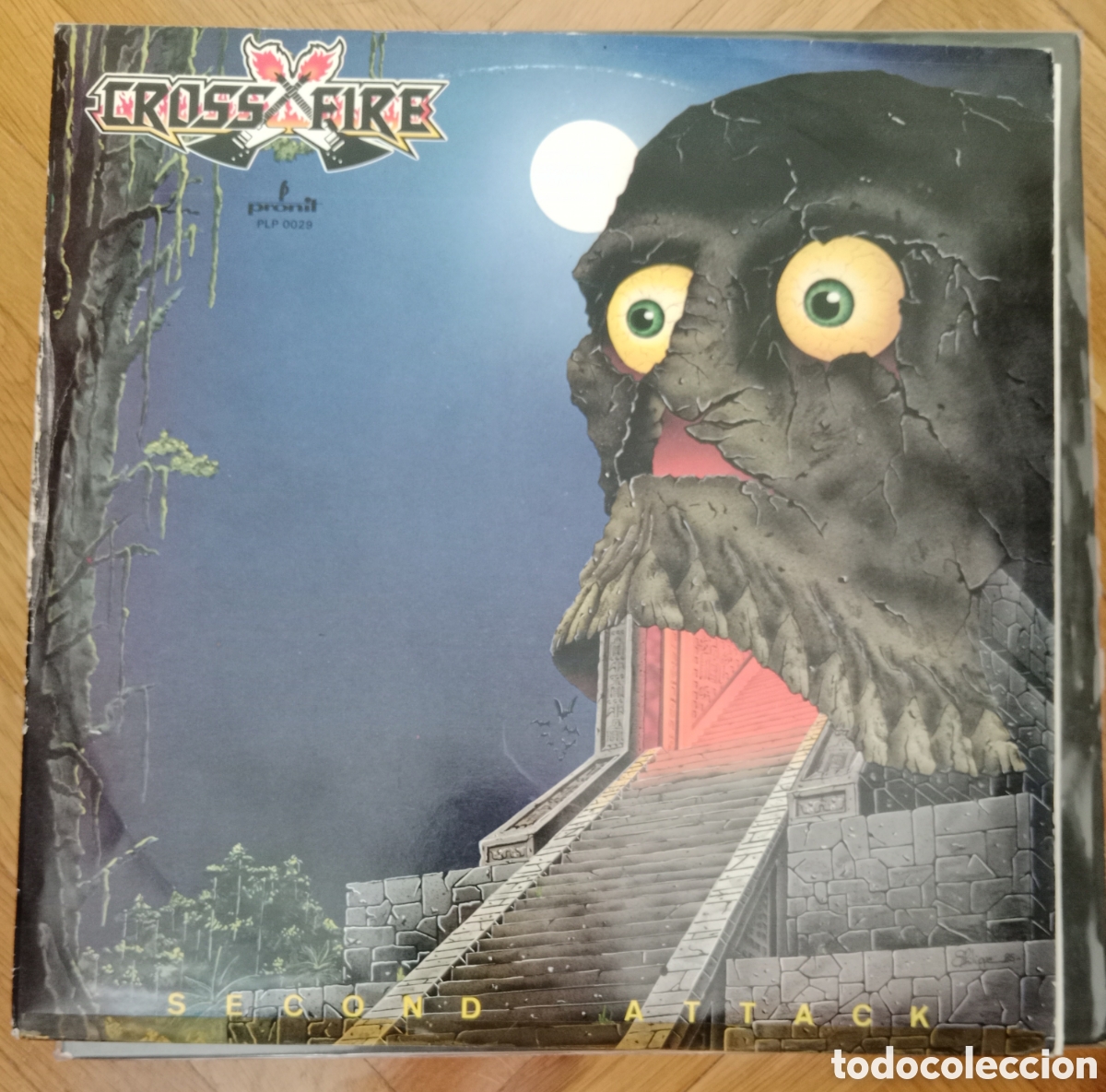 Discos de vinilo: Crossfire - Second Attack LP Polonia - Foto 1