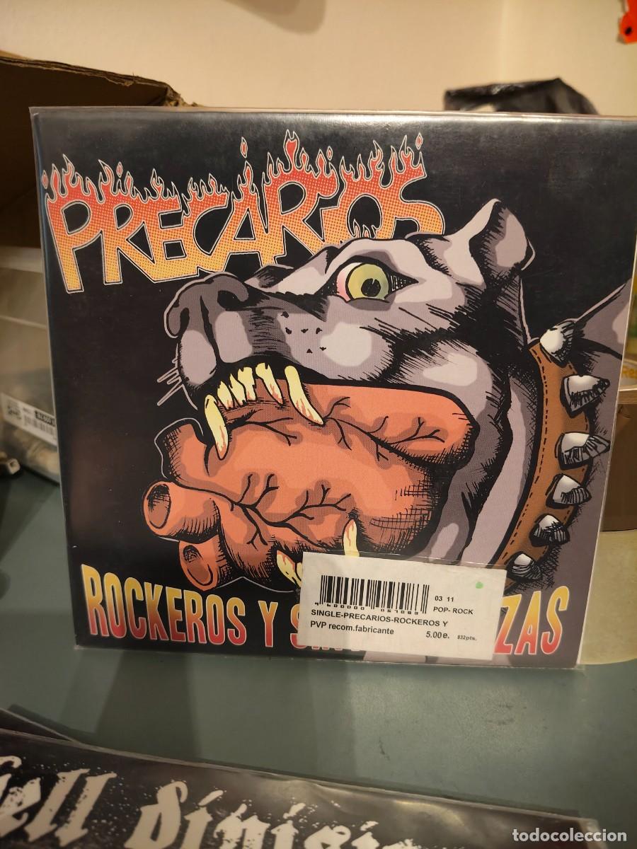 Discos de vinilo: PRECARIOS. ROCKEROS Y SINVERGUENZAS - Foto 1