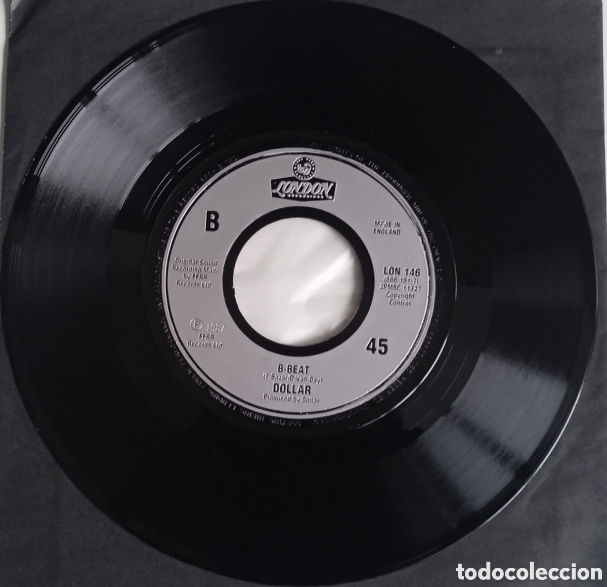 Discos de vinilo: DOLLAR - O Lamour (1987) disco de vinilo single - Foto 4
