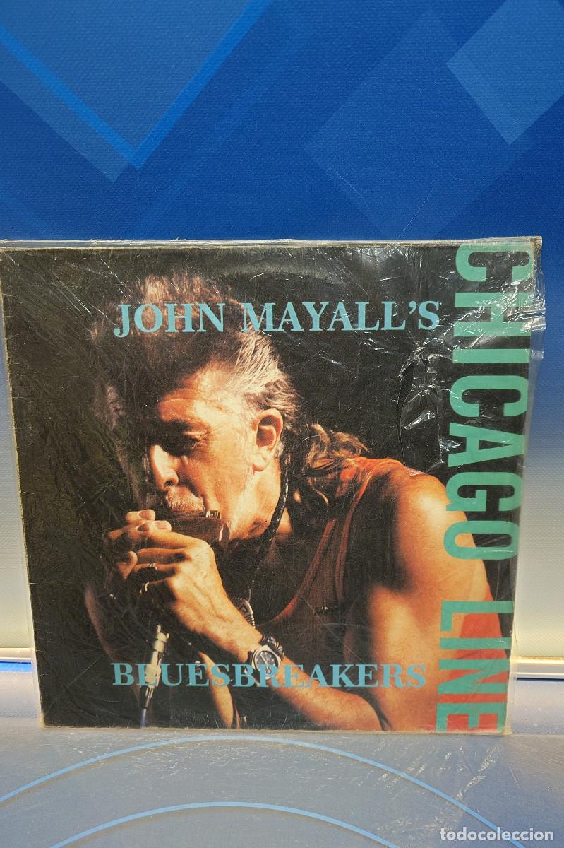 Discos de vinilo: disco LP vinilo John Mayall's Bluesbreakers &ndash; Chicago Line LP, Album, RE 1991, Spain
