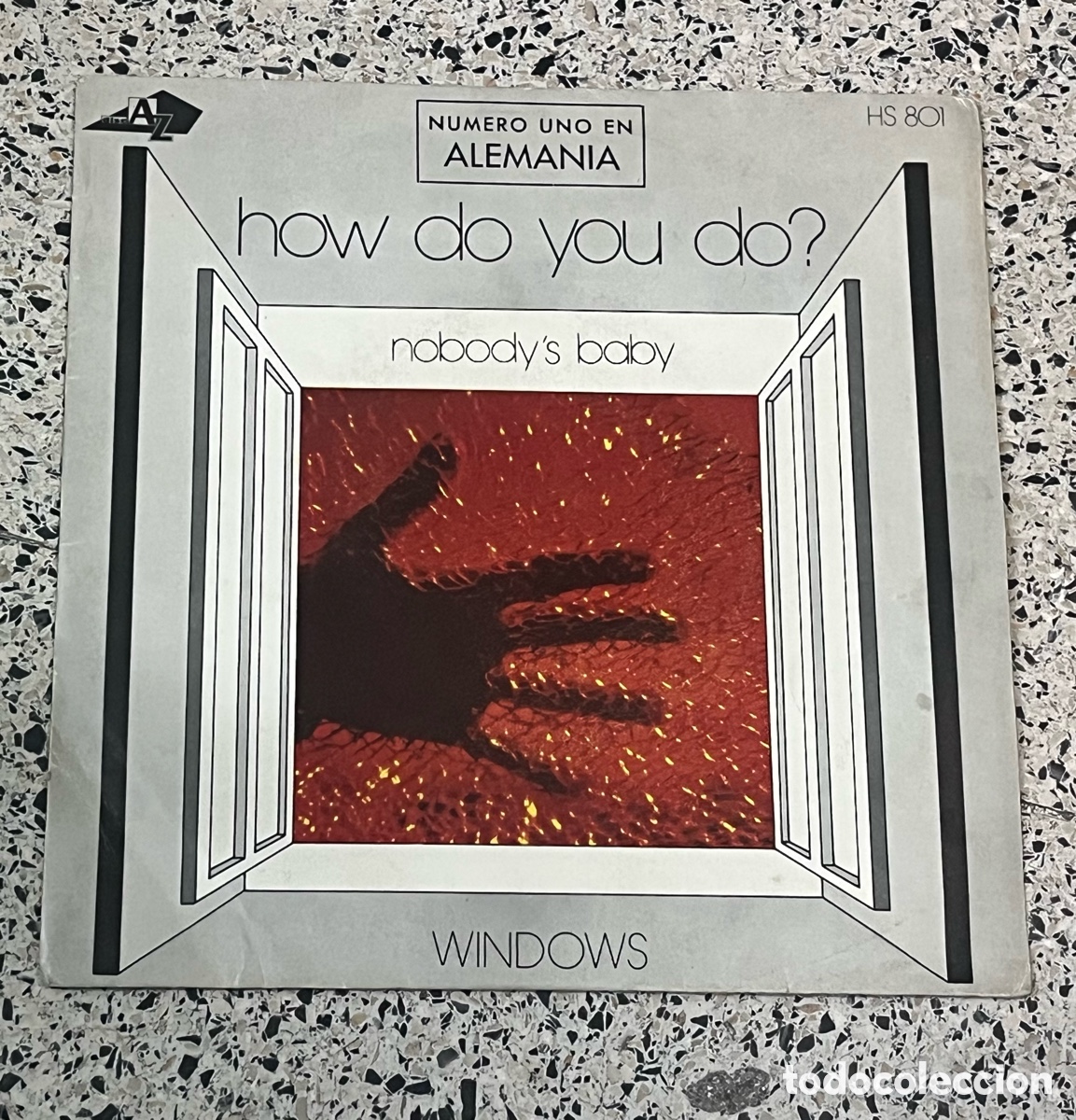 Discos de vinilo: Windows - How Do You Do? / Nobody's Baby - Single 7&rdquo; Spain 1972 Hispavox HS-801