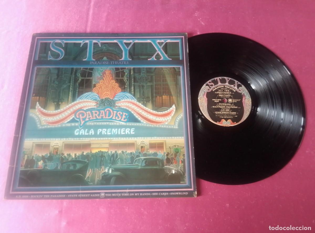Discos de vinilo: STYX PARADISE THEATER 1980 LP MAC1