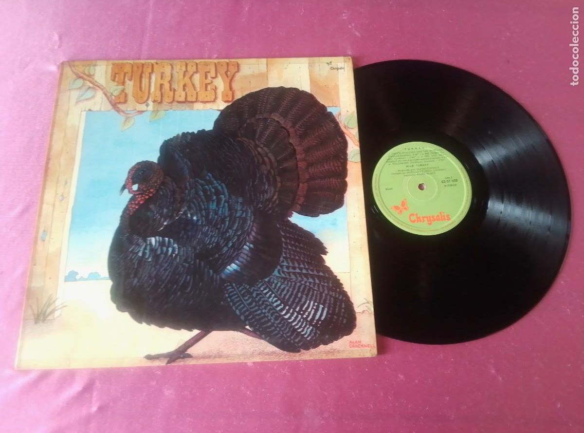 Discos de vinilo: TURKEY WILD TURKEY 1973 LP MAC1